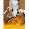 SixthLeafClover Chef Merfle Dragon 13" Cute Soft Stuffed Plush Toy Animal, Adorable Gift