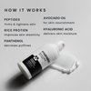 natural outcome Man Skin Eye Cream for Men - Restore & Defend Anti Aging Eye Cream with Peptides, Avocado Oil and Rice Proteins