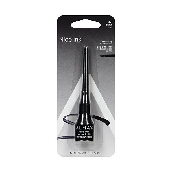 Almay Liquid Eyeliner, Black 221, 0.1-Ounce Package