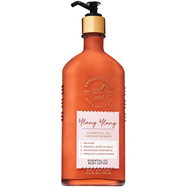 Bath and Body Works Aromatherapy YLANG YLANG Essential Oil Body Lotion 6.5 Fluid Ounce