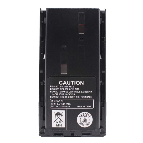 KNB-15H KNB-15A KNB-14 2100mAh Portable Replacement Ni-MH Battery Compatible for Kenwood TK-260 TK-270 TK-272 TK-360 TK-370 TK-278 TK-372 TK-373 TK-378 TK-388 TK-2100 TK-2102 TK-2107 TK-3101 TK-3102