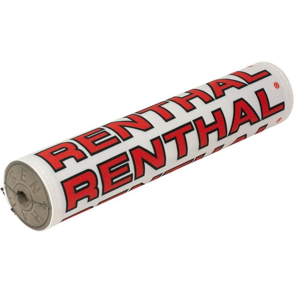 Renthal P351 Vintage SX Crossbar Pad - White/Red