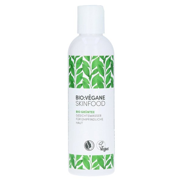 BIO:VEGANE SKINFOOD Organic Green Tea Face Toner for Sensitive Skin 6.8 fl oz (200 ml)