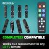 EZclicker LG TV Remote | Big Button TV Remote Control for All LG TV ONLY (Black) Simplified and Easy to Use (2xAAA Batteries not Included)