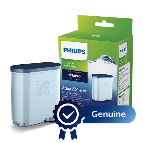 Philips Kitchen Appliances Philips AquaClean Original Calc and Water Filter, No Descaling up to 5,000 cups, Reduces Formation of Limescale, 1 AquaClean Filter, (CA6903/10)