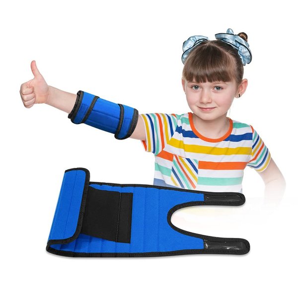 Elbow Splint Immobilizer Child Elbow Brace Arm Support for Ulnar Nerve Entrapment Cubital Tunnel Syndrome Brace for Sleeping Tendonitis Women Pediatric Elbow Support Pain Arm Night Splint Kids (Small)