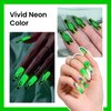 beetles Gel Polish 15Ml Glitter Green Glow in the Dark Nail Polish Green Spring Gel Polish Soak off Uv Led Nail Lamp Green Gel Nail Polish Nail Art Manicure Salon Diy