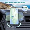 [Upgraded] Miracase Universal Magnetic Phone Holder for Car,[2nd Generation Vent Clip&Strong Magnets] Hands Free Car Phone Mount, Air Vent Cell Phone Holder for All Phones