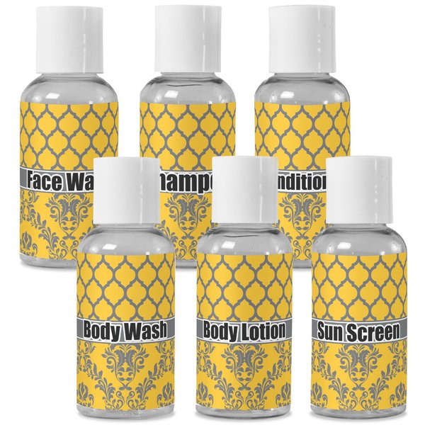 YouCustomizeIt Personalized Damask & Moroccan Travel Bottles