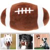 FRCOLOR Pet Ball Toy Interactive Dog Toys Puppy Dental Chew Toys Dog Molar Toy Puppy Chew Toys Dog Teething Toy Dog Rugby Ball Toy Dog Squeaky Balls Bite Small Dog Plush