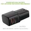 Dual Universal USB Adapter Works for LG Stylus 3 for Worldwide Power and Travel Between US/EU/CN/AUS/NZ/UK