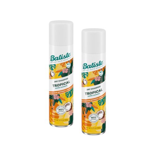 Batiste Dry Shampoo, 10.10 Ounce (Tropical, Value Pack of 2)