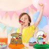 Zonon 12 Pieces Gone Fishing Party Supplies Fishing Centerpieces Fisherman Friendsmas Honeycomb Party Decorations Summer 3D Fishing Table Decor for Birthday Party Decorations