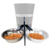 PetSafe 2-Pet Meal Splitter with Bowl - Easily Cleaned, BPA-No, Food-Grade Material -for PetSafe Smart Feed and Healthy Pet Simply Feed - Mess-No Food Dispensing -Includes Privacy Panel,One Size,Black