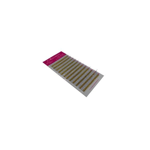 Alluring Volume W 3D Lashes C Curl .07mm Mixed Size Eyelash Extensions (5 Size in 1 10mm-14mm) Type 2