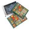 Cobble Hill 1000 Piece Puzzle - Scandi Chicken Quilt - Sample Poster Included