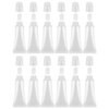 YUEBOSUL 12 PCS Lip Gloss Tubes, 8 ml Clear Refillable Lip Gloss Containers, Empty Lip Gloss Tubes for Cosmetics Cosmetics Trial Travel Toiletries