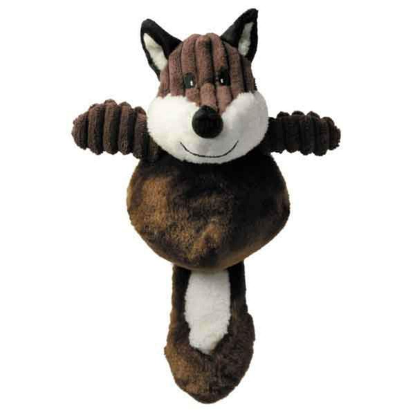 Zanies Country Crew Dog Toy - Raccoon (Fox)