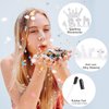 Atoden 18th Birthday Decorations for Girls 18 Year Old Happy Birthday Headband Silver Princess Tiara Crown 18th Birthday Gifts for Girls Happy 18th Birthday Accessories for Party