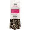 Celeste Stein Therapeutic Compression Socks, Hairy Leopard, 8-15 mmhg, .6 Ounce