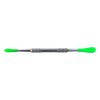 Green Goddess Supply - Wax Carving Tool Set with Removable Silicone Cap - Silver with Green Tips - 121mm