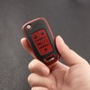 CHATYYD for Chevy Key Fob Cover, Soft TPU Leather Key Fob Case for Chevrolet Camaro Cruze Equinox Malibu Trailblazer Impala Sonic Buick Cascada Encore Car key Accessories (Red)