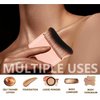 Self Tanning Brush, Self Tanner Applicator Blend Brush, Kabuki Brush for Self Tanner, Tanning Body Brush, Body Makeup Brush for Leg, Bronzer Brush Makeup Brush, Fake Tan Brush (Pink Rose Gold)