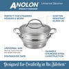 Anolon Classic Stainless Steel Steamer Insert with Lid