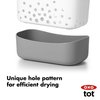 OXO Tot Stand Up Bath Toy Storage – Gray