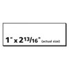 Avery Address Labels for Copiers, 1" x 2-13/16", 2,310 Matte Frosted Clear Labels (5311)