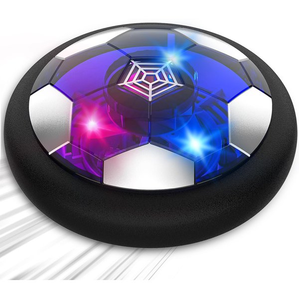 Kids Toys Christmas Stocking Stuffers Hover Soccer Ball, Rechargeable Air Soccer Indoor Fun Toys Birthday Gifts for Boys Girl Toddlers Age 3 4 5 6 7 8 Years Old