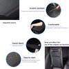 XYHGM Car Center Console Armrest Cover for Subaru Crosstrek/Impreza 2024 2025 Leather Anti-Scratch Central ArmRest Box Lid Seat Cover Protector Cushion Saver Interior Accessories-Carbon Fibre+Yellow
