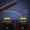 PerfecTech 15 LED Trailer Brake Tail Light, LED Bar Stop Turn Tail Lights Waterproof Assembly Brake Strip Red Light for Marine Boats Golf Cart Offroad Truck RV UTV ATV
