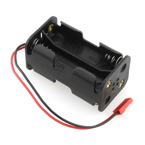 DGZZI 4Cell RC AA Battery Holder Container Case and On Off Switch Battery Receiver with JST Connector for HSP RC 1/10 1/8 Car Truck Crawler Buggy