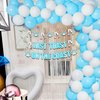 JeVenis Blue Last Toast On The Coast Banner Beach Bach Banner Beach Bachelorette Party Decorations Coastal Bach Party Supplies