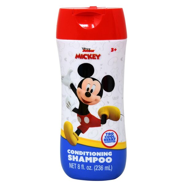Centric Brands Inc. Mickey Mouse Kids Shampoo and Conditioner - Boys and Girls Shampoo for Clean and Soft Hair, Sweet-Scented Children's Too Cool Berry - 8 Fluid Ounces