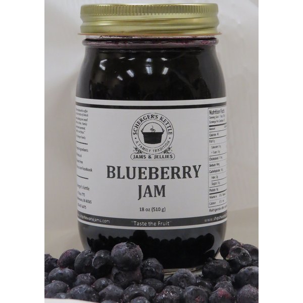 Blueberry Jam, 18 oz