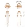 Lurrose Chinese Hair Clip Chinese Hair Pins Japanese Hair Pin Hanfu hairpin Hanfu Accessory Oiran Geisha Antiquity