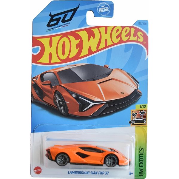 Hot Wheels Lamborghini Sian FKP 37, HW Exotics 1/10 [Orange] 163/250