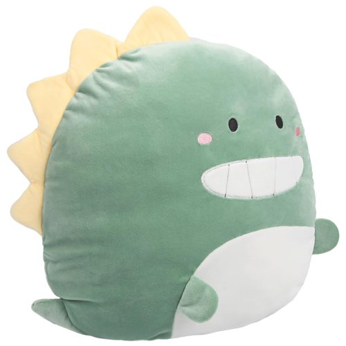ARELUX 18in Soft Dinosaur Anime Plush Pillow Cute Stuffed Animal Plush Toy Kawaii Plushies Room Decor Christmas Decorations Gifts for Women Kids Birthday
