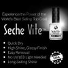 Seche Vite Dry Fast Top Coat for Nail Polish and Manicure (2 pack, 0.5 oz)
