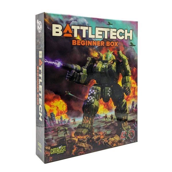 BattleTech Beginner Box 40th Anniversary by Catalyst Game Labs, Strategy Board Game, for 2 Players and Ages 14+
