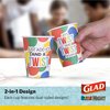 Glad Game Night Twister Disposable Paper Cups | Family Game Night Twister Paper Cups, Classic Board Games Fun, Twister Game Paper Drinking Cups | 12 oz Paper Cups, 20 Count