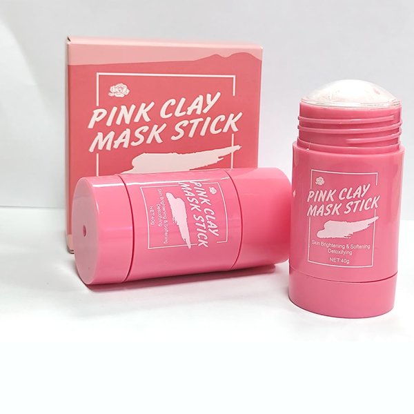 QUNIJOU Rose Mask Cleaning Stick for Face, Rose Deep Cleanse Mask, Rose Mask Cleaning Stick Blackhead Remover, Skin Brightening, Blackhead Remover with Rose Extract, for All Skin Type