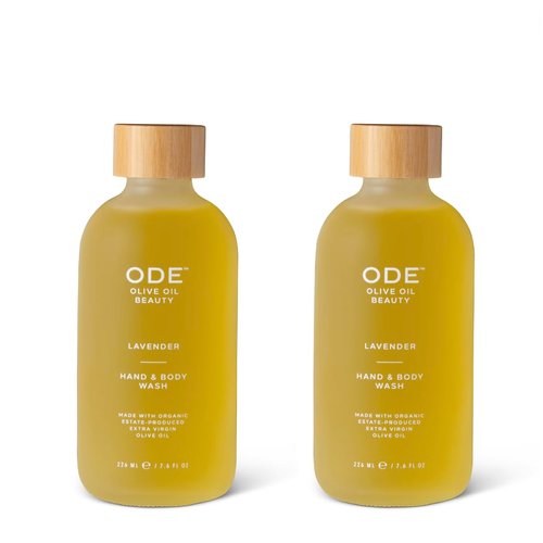 McEvoy Ranch Lavender Hand & Body Wash (2-pack) by ODE Olive Oil Beauty