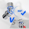 Faucet Aerator For Sink Faucet Adapter Garden Hose Adapter Sink Aerator - Faucet To Hose Adapter Kitchen Sink Aerators Male To Female Hose Adapter Bathroom Sink Aerator