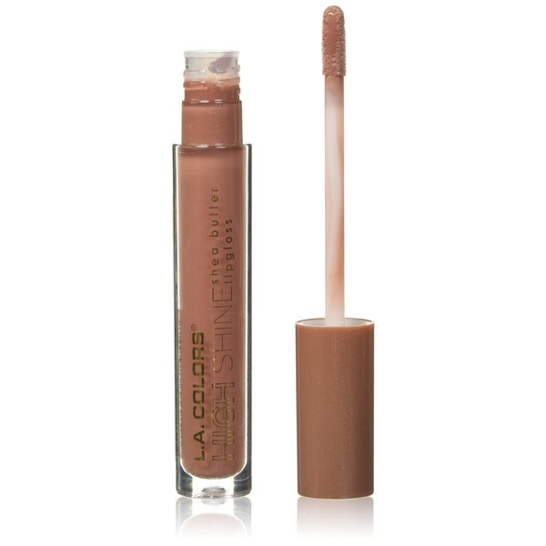 L.A. Colors High Shine Shea Butter Lip Gloss, Fresh, 0.14 Ounce