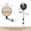 RADIOLOGY TECH Badge Reel Gift, XRay Hands Heart Retractable ID Name Badge Holder, Orthopedics Badge Clip, X Ray Hand Bones Badge Reel