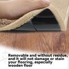 Urdar Brunnr Rug Carpet Non Slip Grippers, Reusable and Washable Double Sided Carpet Tape Pads, Strong Adhesive Grippers for Area Rugs, Keep Corners Flat, No Damaging for Floor Removable, 8Pcs
