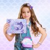 Belle&Birdie Little Girl Purse with Mermaid Toys, Toddler Purse with Pretend Play Toys, 6 Pcs Dress Up Jewelry Accessories for Girls, Kids, Toddler